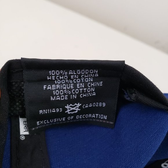 Toronto Blue Jays Hat Cap Strap Back Blue New Era 9Twenty Maple Leaf MLB Mens - Picture 11 of 11